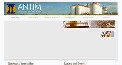 Desktop Screenshot of antim.it